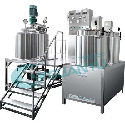 Hand sanitizer making machine GYM-500L Automatic/Semi-automatic heating mixing and homogenizing emulsifying machine