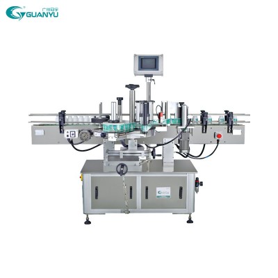 High Speed Flat Plastic Bag Sticker Automatic Sticker Labeling Coding Machines Labeler Price Double Sides Labeling Equipment