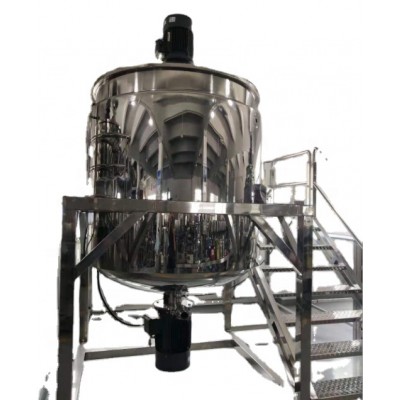 Alcohol Gel Mixing Equipment Hand Sanitizer Shower Gel Production Line Making Machine