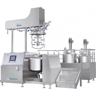 Guanyu Tilting Hand Cream Ointment Vacuum Blending Making Machine