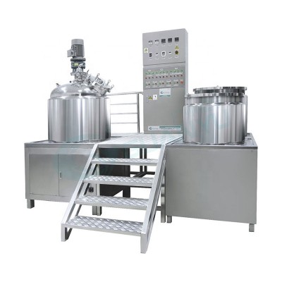 Guanyu Vacuum Cream Homogeneous Emulsifying Tank For Cosmetics/Hand Balsam Mixing Machine