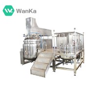 high quality  vacuum homogenizer mixer cosmetic emulsifying making machinery for body lotion cream WPZ-250L