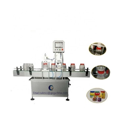 2019 Hot Sales Automatic Capping Machine Single Head Plastics Jar Bottle Cap Screwing Machine