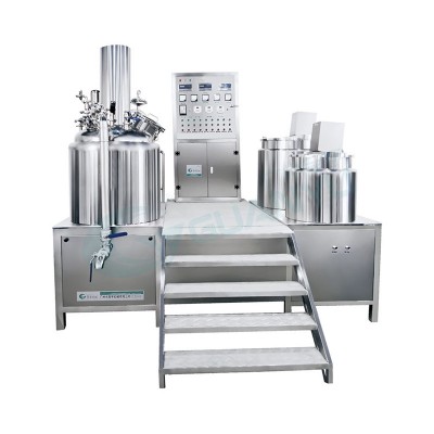 High Quality Vacuum Emulsifier Homogenizer For Lip Gloss Mixing Machine